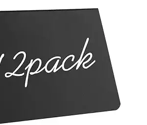 12 Pack 4"x3"Mini Chalkboard Signs for Chalk Sign for Food