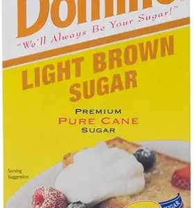 Domino Light Brown Sugar 1 Pound Box