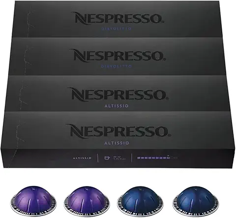 Nespresso Capsules Vertuo, Espresso Bold Variety Pack