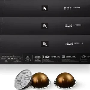 Nespresso Capsules Vertuo, Double Espresso Chiaro
