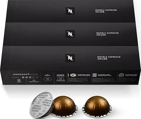 Nespresso Capsules Vertuo, Double Espresso Chiaro