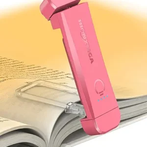 Book Reading Light,Silent Touch Lamp for in Bed,Rechargeable Clip on Booklight