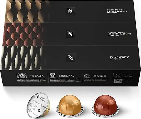 Nespresso Capsules Vertuo, Barista Flavored Pack