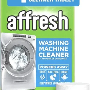 Affresh Washing Machine Cleaner, Helps Power Away Odor Causing Bacteria & Grime Deep Inside Pump, Valve & Hoses