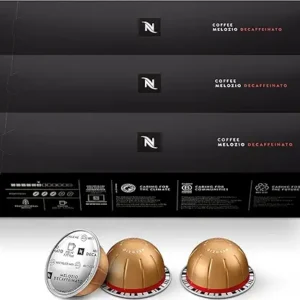 Nespresso Capsules Vertuo, Melozio Decaffeinato