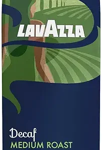 Lavazza Decaf Ground Coffee, Medium Roast
