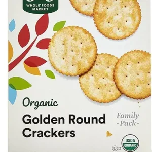 365 by Whole Foods Market, Organic Golden Round Crackers, 12 Ounce
