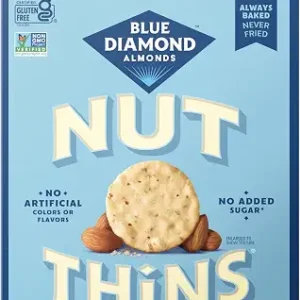 Blue Diamond Almonds Nut-Thins Gluten Free Cracker Crisps