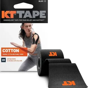 KT Tape, Original Cotton, Elastic Kinesiology Tape, Everyday Muscle and Joint Support, Daily Pain Relief