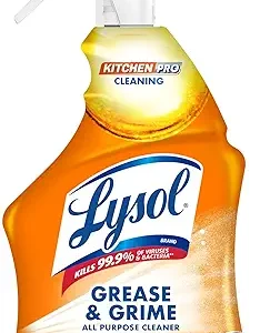 Lysol Pro Kitchen Spray Cleaner and Degreaser, Antibacterial All Purpose Cleaning Spray