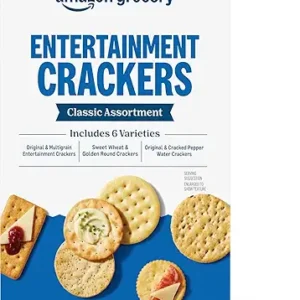 Amazon Grocery, Entertainment Crackers, Classic Assortment, 8.8 Oz