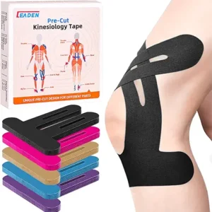 Kinesiology Tape for Knees, 10 PCS Knee Tape for Knee Pain Relief & Support