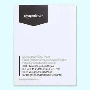 Amazon Basics Multipurpose Copy Printer Paper, 8.5 x 11 Inches