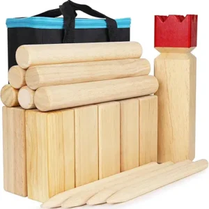 Juegoal Kubb Game Set Backyard Game Set