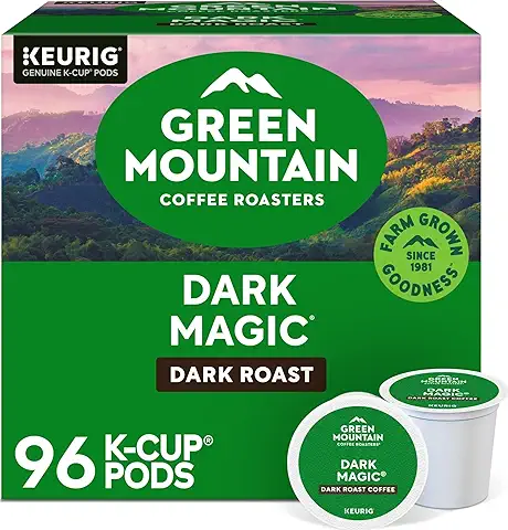 Green Mountain Coffee Roasters Dark Magic, Single-Serve Keurig K-Cup Pods