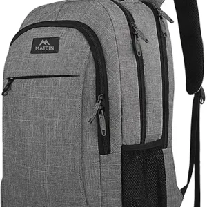 MATEIN Travel Laptop Backpack, Business Anti Theft Slim Sturdy Laptops Backpack Personal Item Bag