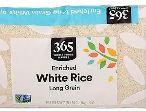 365 by Whole Foods Market, Enriched Long Grain White Rice, 80 Ounce