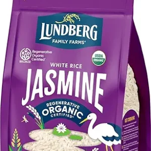 Lundberg Jasmine Rice, Regenerative Organic Certified – Non-Sticky