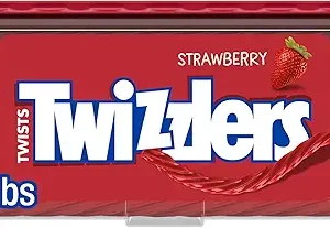 TWIZZLERS Twists Strawberry Flavored Licorice Style