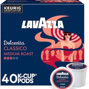 Lavazza Dolcevita Classico, Single-Serve Keurig K-Cup Pods