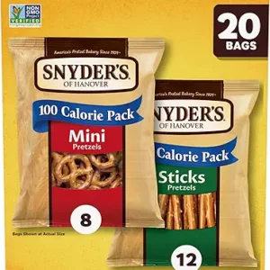 Snyder's of Hanover Variety Pack Pretzels, 20 Count 0.92 Oz