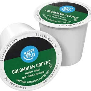Amazon Brand - Happy Belly Medium Roast Coffee Pods