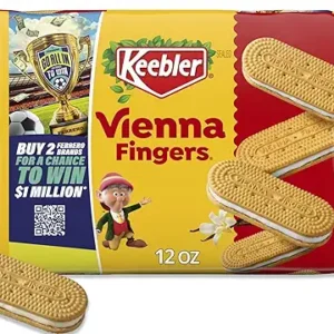 Keebler Vienna Fingers Creme Filled Sandwich Cookies, 12oz