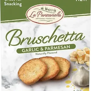 La Panzanella Garlic and Parmesan Bruschetta Crackers