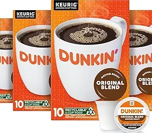 Dunkin’ Original Blend Coffee, Medium Roast, K-Cup Pods