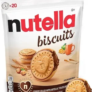 Nutella Biscuits Cookies Filled with Nutella Hazelnut Spread