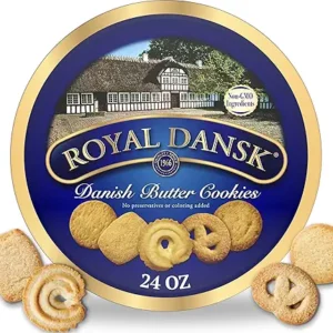 Royal Dansk Danish Butter Cookies, Premium Assorted Cookies Made with Real Butter