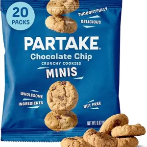 Gluten Free Partake Crunchy Chocolate Chip Cookies - Vegan