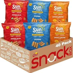 SunChips 100% Whole Grain Chips, Variety Pack