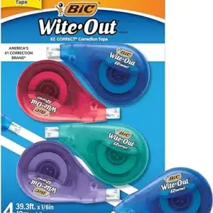BIC Wite-Out EZ Correct Correction Tape, School Supplies for Students and Teachers