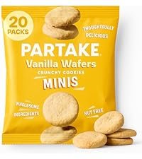Gluten Free Partake Mini Classic Vanilla Wafer Cookies Variety Pack - Vegan