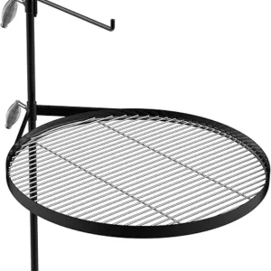 Stanbroil Fire Pit Campfire Grill Grate - Stainless Steel Swing Cooking Stand BBQ Grill