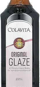 Colavita Balsamic Glaze - 32 Fl Oz - Tart and Sweet Flavor Perfect for Enhancing Salads, Pasta, Pizza, and More
