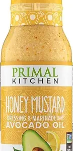 Primal Kitchen Honey Mustard Vinaigrette & Marinade Salad Dressing made with Avocado Oil