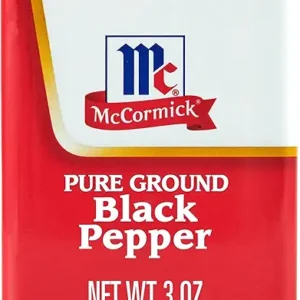 McCormick Pure Ground Black Pepper, 3 oz
