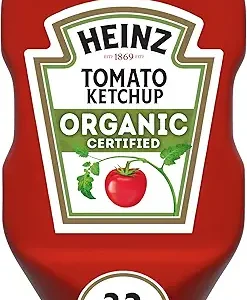 Heinz Organic Tomato Ketchup Inverted Squeeze Bottle, 1 Bottle