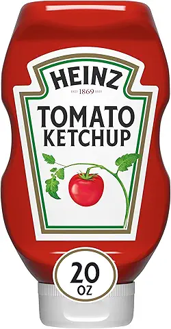 Heinz Tomato Ketchup Inverted Squeeze Bottle, 1 Bottle